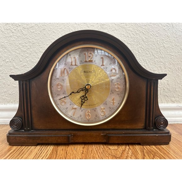 Bulova Wall Decor Bulova B975 Chadbourne Quartz Old World Gold